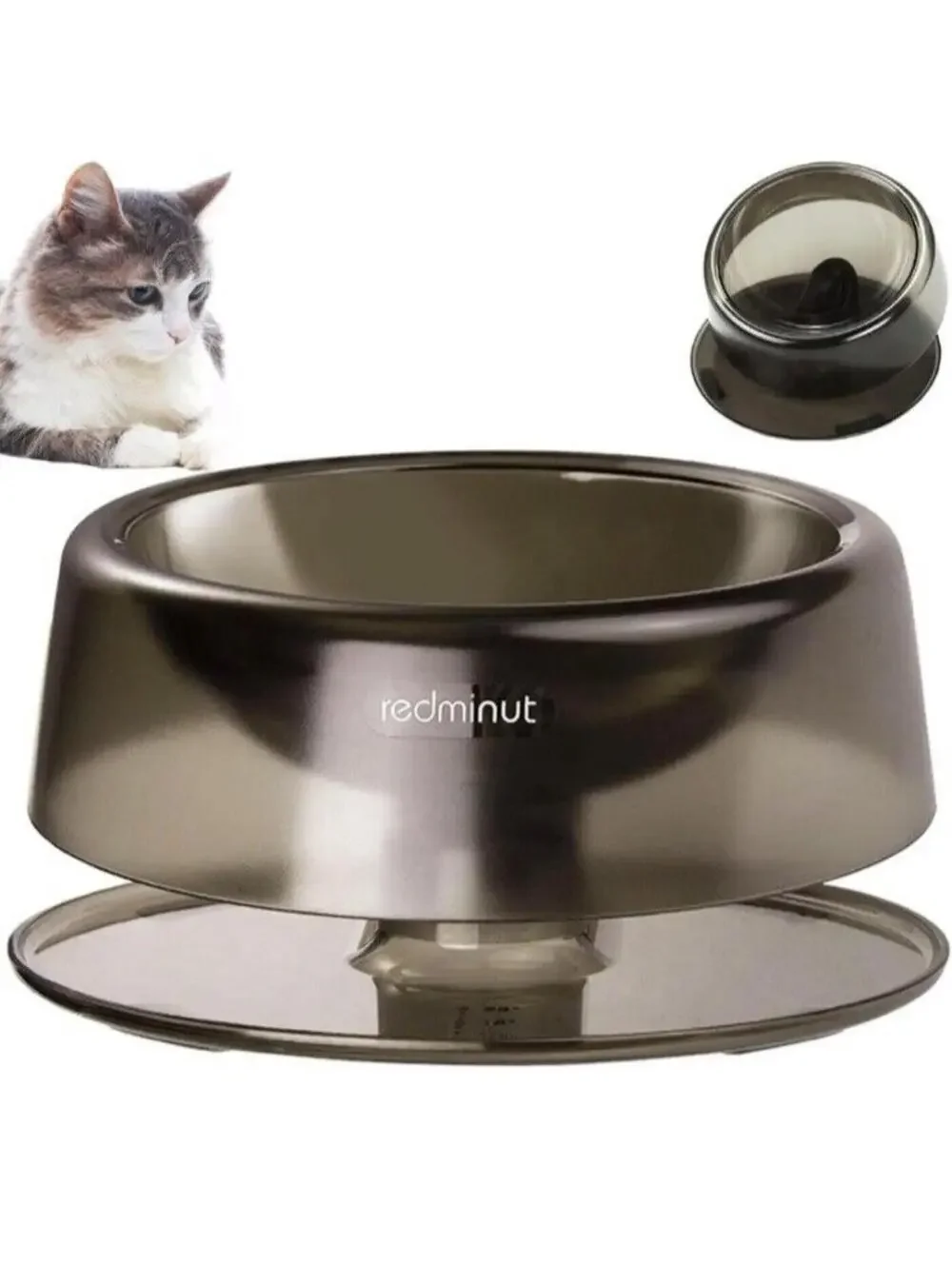Raised Tilted Cat Food Bowl – Non-Slip, Anti-Vomiting, Whisker-Friendly, New